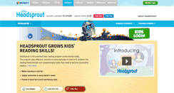 Desktop Screenshot of clicksmart.headsprout.com